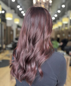 Aveda hair color results at Dame Salon Spa in De Pere, WI